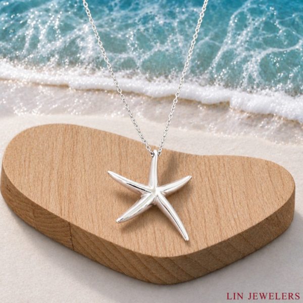 Chain 16″ with starfish
